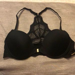 Vince Camuto Black Bra